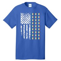 Patriotic Irish American Flag Great Gift Tall T-Shirt