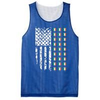 Patriotic Irish American Flag Great Gift Mesh Reversible Basketball Jersey Tank