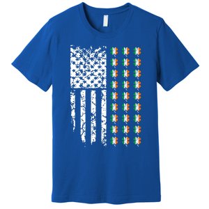 Patriotic Irish American Flag Great Gift Premium T-Shirt