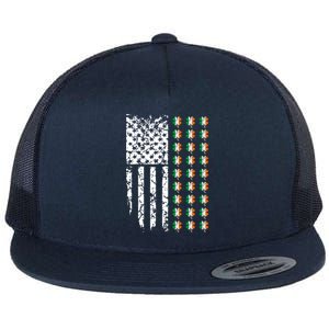 Patriotic Irish American Flag Great Gift Flat Bill Trucker Hat