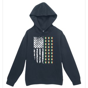 Patriotic Irish American Flag Great Gift Urban Pullover Hoodie