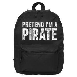 Pretend IM A Pirate Matching Costume 16 in Basic Backpack