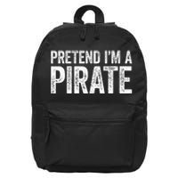 Pretend IM A Pirate Matching Costume 16 in Basic Backpack