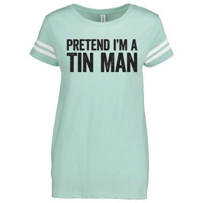 Pretend IM A Tin Man Adult Women Costume Enza Ladies Jersey Football T-Shirt