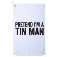 Pretend IM A Tin Man Adult Women Costume Platinum Collection Golf Towel