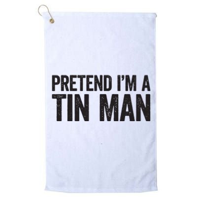 Pretend IM A Tin Man Adult Women Costume Platinum Collection Golf Towel