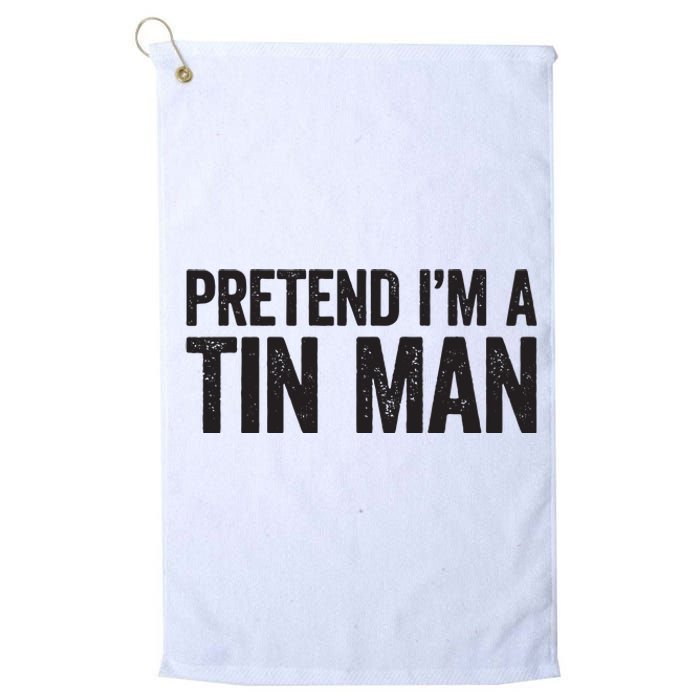 Pretend IM A Tin Man Adult Women Costume Platinum Collection Golf Towel