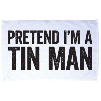 Pretend IM A Tin Man Adult Women Costume Microfiber Hand Towel