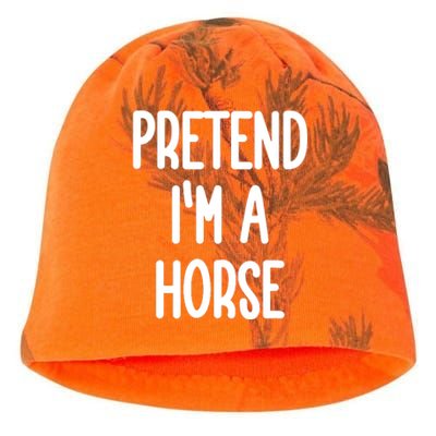 Pretend IM A Horse Costume Kati - Camo Knit Beanie