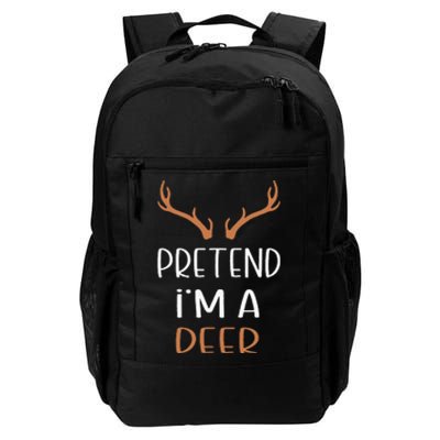 Pretend IM A Deer Lazy Wos Halloween Costume Daily Commute Backpack