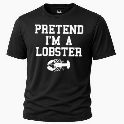 Pretend I'm A Lobster Funny Last Minute Lazy Costume Performance Shirt