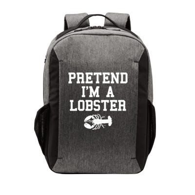 Pretend I'm A Lobster Funny Last Minute Lazy Costume Vector Backpack