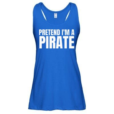 Pretend I'm A Pirate Matching Costume Ladies Essential Flowy Tank