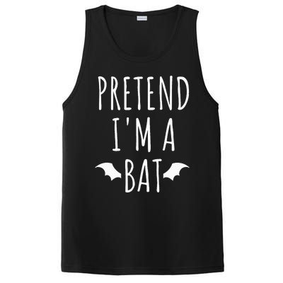 Pretend IM A Bat Lazy Easy Last Minute Halloween Costume PosiCharge Competitor Tank