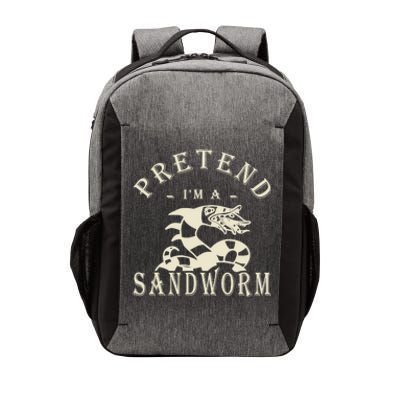 Pretend Im A Sandworm Funny Halloween Party Costume Vector Backpack