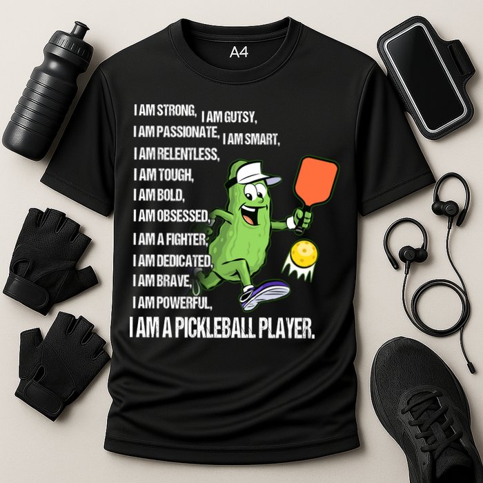 Pickleball I Am SKY Cooling Performance Crew T-Shirt