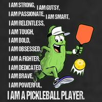 Pickleball I Am SKY Adult Drive Performance Visor