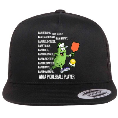 Pickleball I Am SKY Flatbill Hat