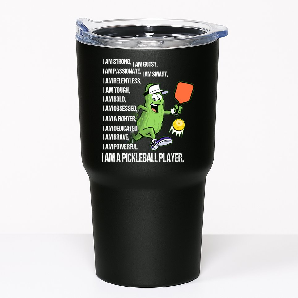 Pickleball I Am SKY Tumbler