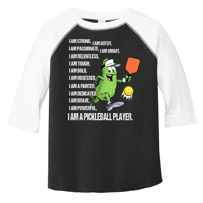 Pickleball I Am SKY Toddler Fine Jersey T-Shirt