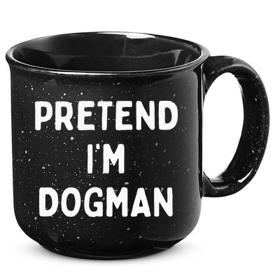 Pretend Im A Dogman Adults Halloween Costume 15oz Campfire Ceramic Mug