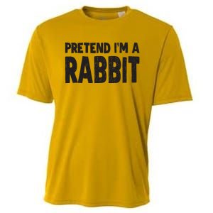 Pretend I'm A Rabbit Easy Halloween Costume Cooling Performance Crew T-Shirt