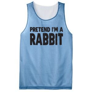 Pretend I'm A Rabbit Easy Halloween Costume Mesh Reversible Basketball Jersey Tank