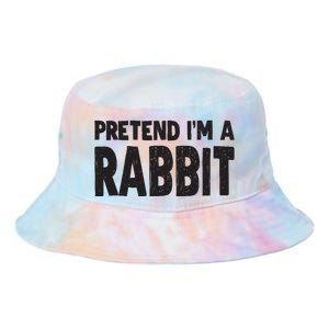 Pretend I'm A Rabbit Easy Halloween Costume Tie Dye Newport Bucket Hat