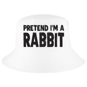 Pretend I'm A Rabbit Easy Halloween Costume Cool Comfort Performance Bucket Hat