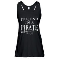 Pretend IM A Pirate Arrgh Costume Party Halloween Pirate Ladies Essential Flowy Tank