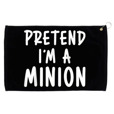 Pretend IM A Minion Costume Party Funny Halloween Minion Grommeted Golf Towel