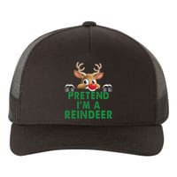 Pretend Im A Reindeer Easy Christmas Costume Yupoong Adult 5-Panel Trucker Hat