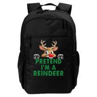 Pretend Im A Reindeer Easy Christmas Costume Daily Commute Backpack