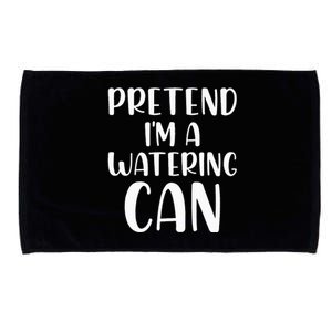 Pretend Im A Watering Can Budget Flowers Halloween Costume Microfiber Hand Towel