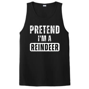 Pretend Im A Reindeer Easy Christmas Costume PosiCharge Competitor Tank