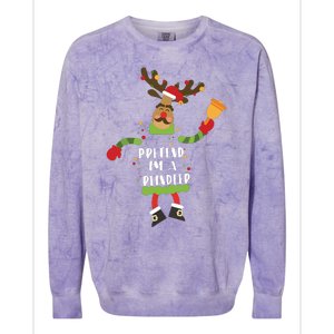 Pretend Im A Reindeer Shirts Christmas Costume Colorblast Crewneck Sweatshirt