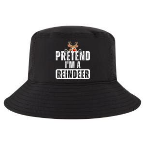 Pretend Im A Reindeer Easy Christmas Costume Cool Comfort Performance Bucket Hat