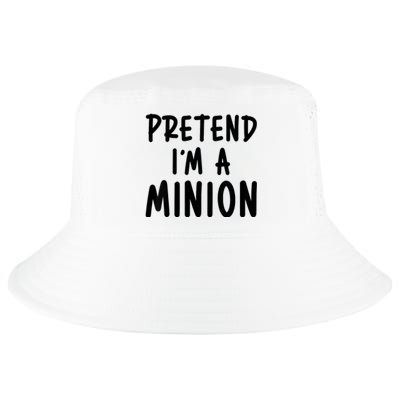 Pretend IM A Minion Costume Party Funny Halloween Minion Cool Comfort Performance Bucket Hat