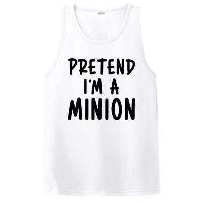 Pretend IM A Minion Costume Party Funny Halloween Minion PosiCharge Competitor Tank