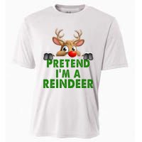 pretend im a reindeer Easy Christmas Costume  Cooling Performance Crew T-Shirt