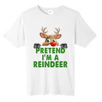 pretend im a reindeer Easy Christmas Costume  Tall Fusion ChromaSoft Performance T-Shirt