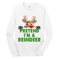 pretend im a reindeer Easy Christmas Costume  Tall Long Sleeve T-Shirt