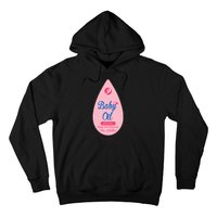 Pretend Im A Baby Oil Bottle Costume Funny Halloween Hoodie