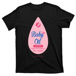 Pretend Im A Baby Oil Bottle Costume Funny Halloween T-Shirt