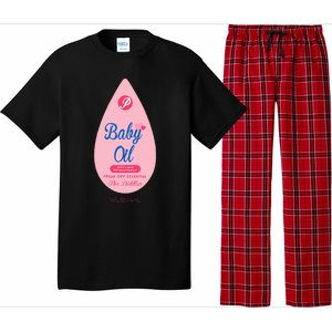 Pretend Im A Baby Oil Bottle Costume Funny Halloween Pajama Set