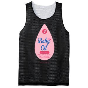 Pretend Im A Baby Oil Bottle Costume Funny Halloween Mesh Reversible Basketball Jersey Tank