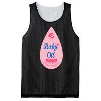 Pretend Im A Baby Oil Bottle Costume Funny Halloween Mesh Reversible Basketball Jersey Tank