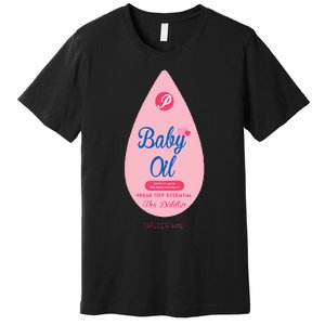 Pretend Im A Baby Oil Bottle Costume Funny Halloween Premium T-Shirt