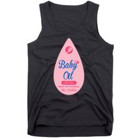 Pretend Im A Baby Oil Bottle Costume Funny Halloween Tank Top