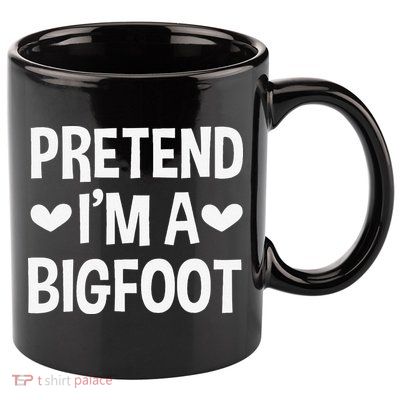 Pretend Im A Bigfoot Funny Halloween Costume For Women 11oz C Handle Ceramic Mug